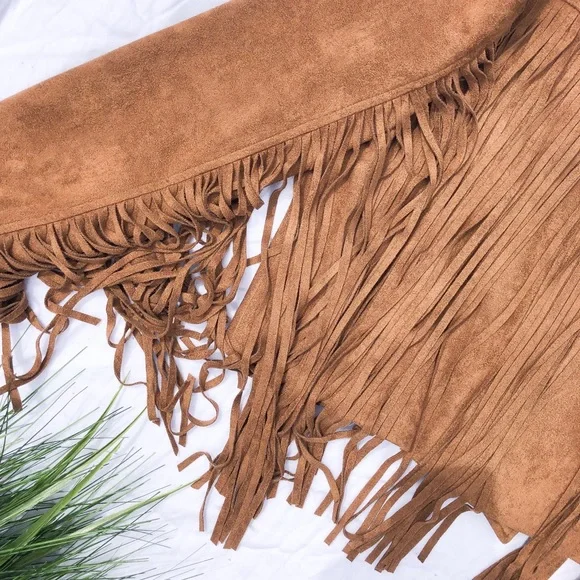 Show Me Your Mumu Suede Fringe Jacket - Picture 4 of 5